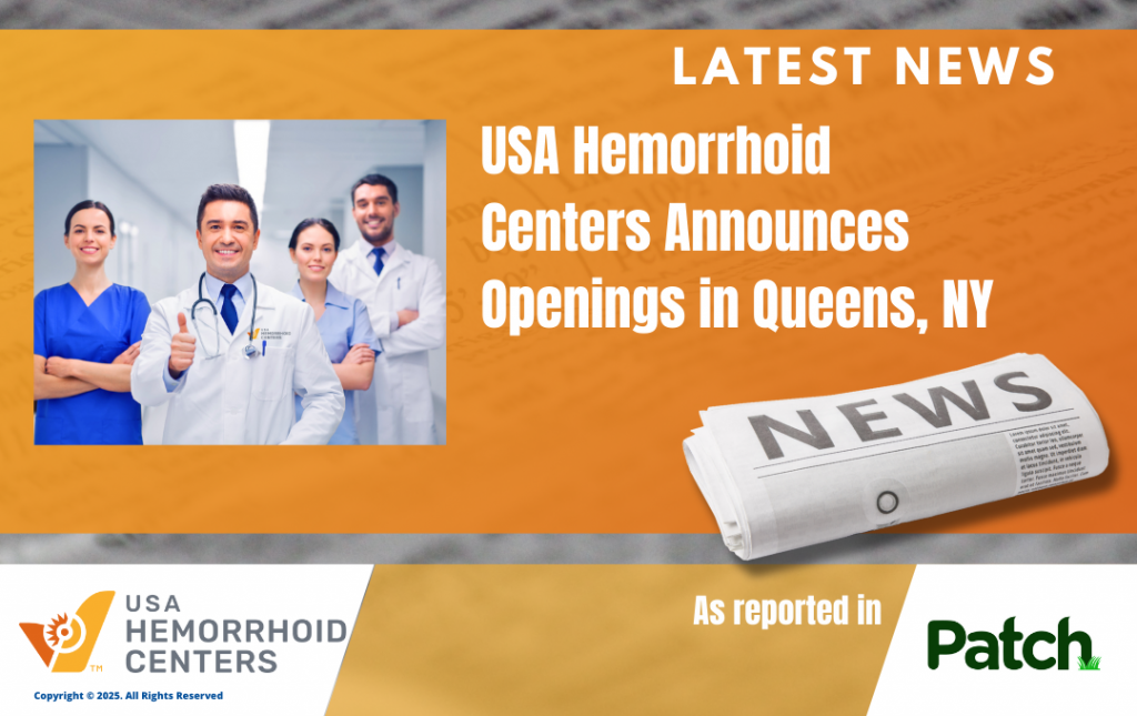 Find hemorrhoid treatment centers near Queens, NY