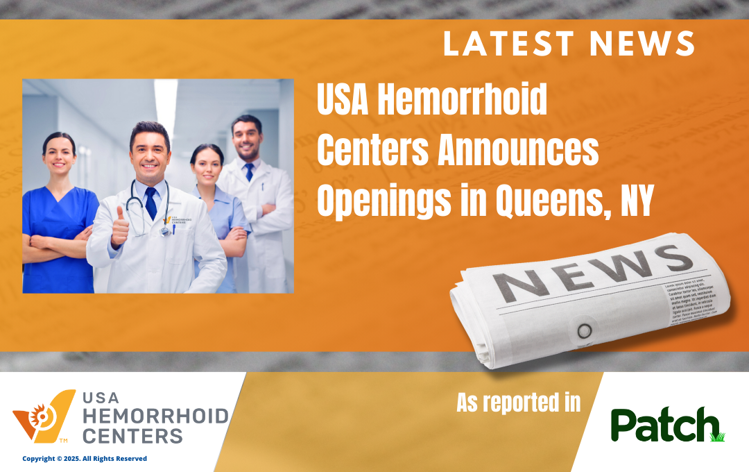 USA Hemorrhoid Centers Announces Openings in Queens, NY