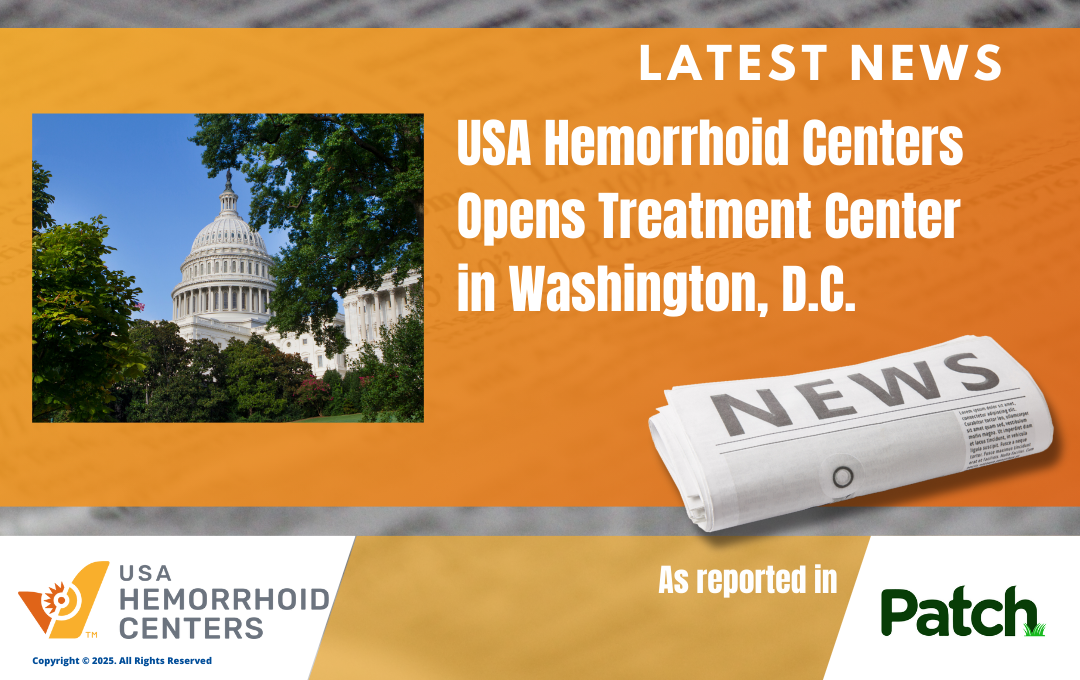 USA Hemorrhoid Centers Opens Treatment Center in Washington, D.C.