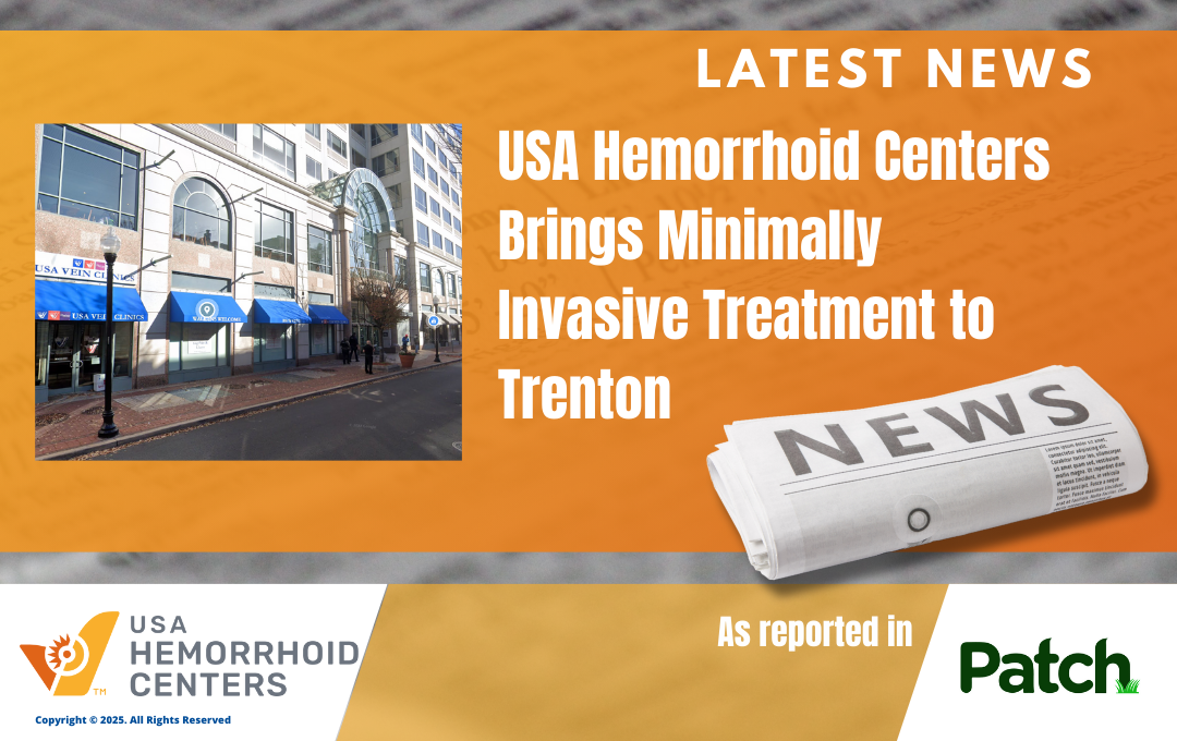 USA Clinics Group Expands Patient Care with New USA Hemorrhoid Centers Location in Trenton